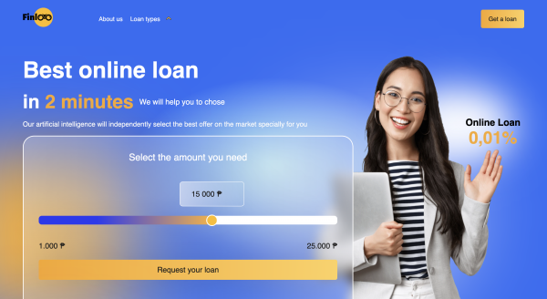 Finloo website screenshot
